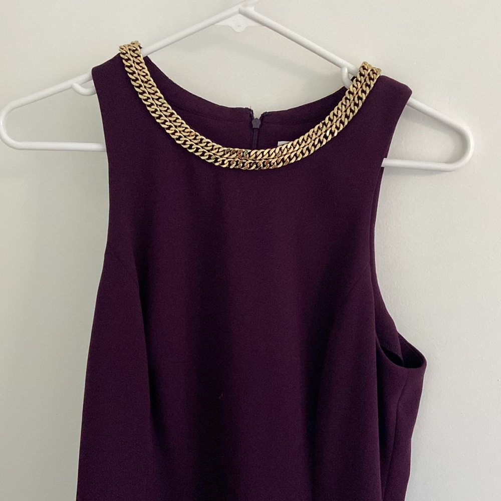Eggplant dress
